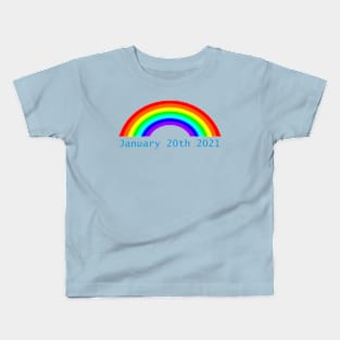 Rainbow Inauguration Day Kids T-Shirt